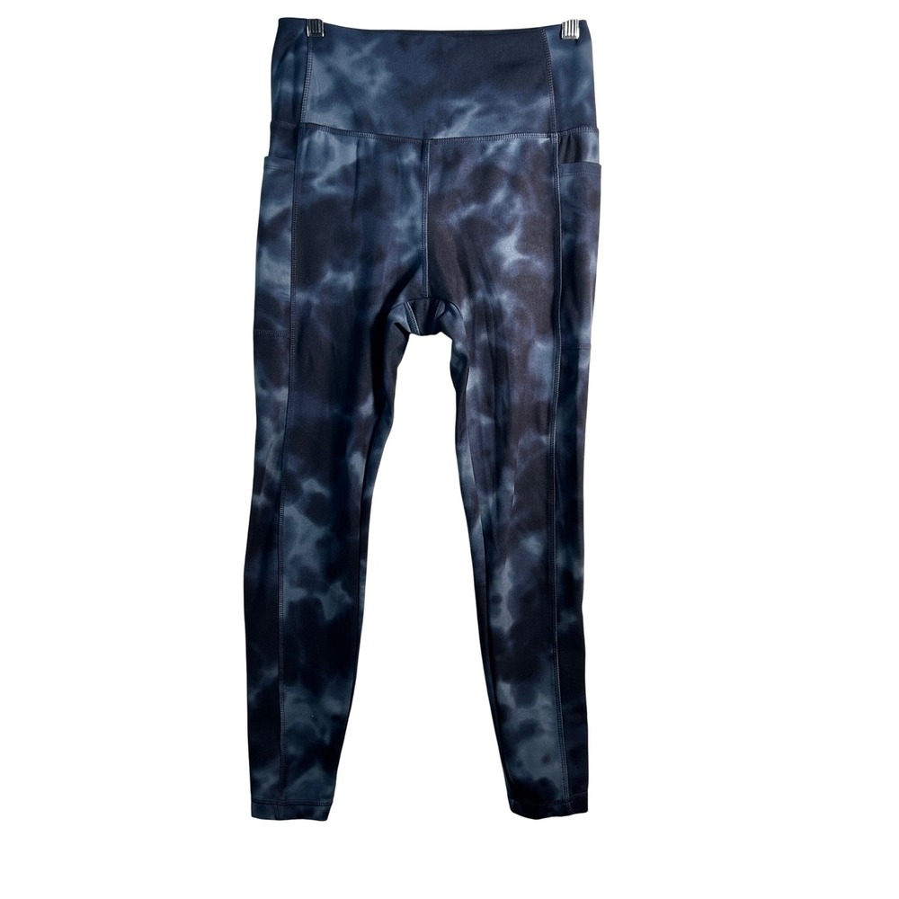 Danskin‎ Women's Medium Tie Dye Leggings Athletic Pants Pockets Style 9388